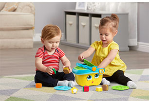 LeapFrog Shapes & Sharing Picnic Basket