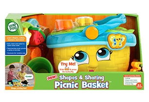 LeapFrog Shapes & Sharing Picnic Basket