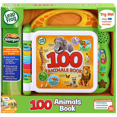 Leapfrog 100 Animals Book