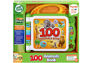 Leapfrog 100 Animals Book