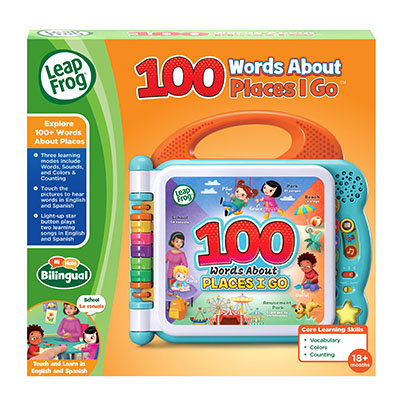 Leapfrog 100 Words Book About Places I Go