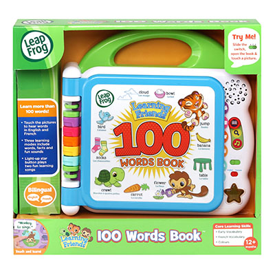 Leapfrog Learning Friends 100 Words Book