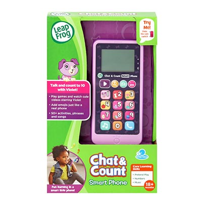 Leapfrog Chat & Count Smart Phone - Purple