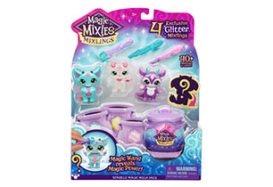 Magic Mixies Mixlings Sparkle Magic Mega 4 Pack