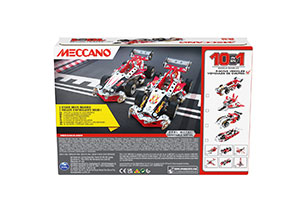 Meccano Multi 10-in-1 Model Set - Racing Vehicles