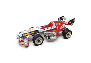 Meccano Multi 10-in-1 Model Set - Racing Vehicles