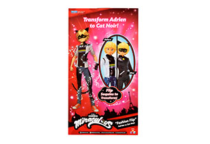 Miraculous Deluxe Flip Adrien To Cat Noir