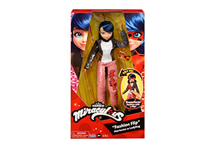 Miraculous Deluxe Fashion Flip Marinette to Ladybug Doll