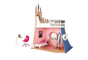 Miraculous 2 in 1 Balcony & Bedroom Playset