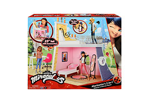 Miraculous 2 in 1 Balcony & Bedroom Playset