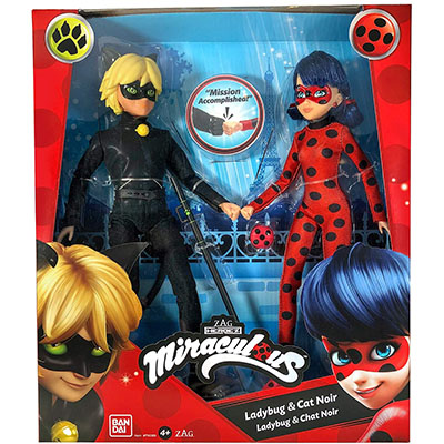 Miraculous Fashion Doll 2 Pack