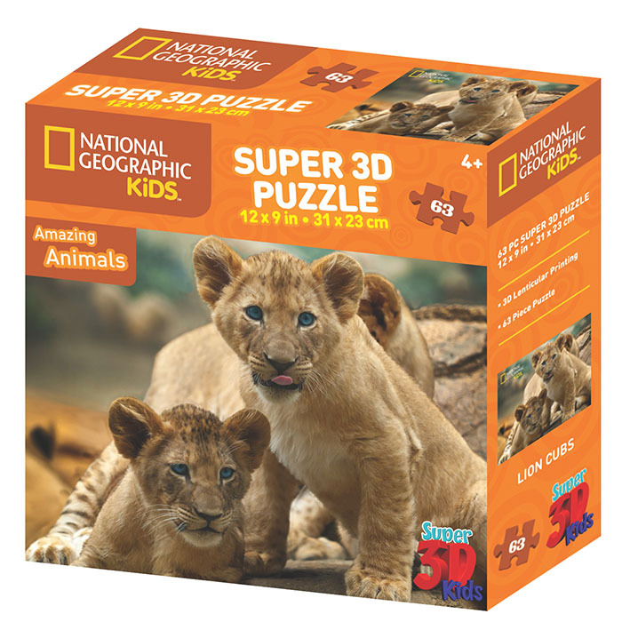 national geographic kids 3d puzzle