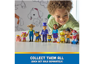 Paw Patrol Hero Pups Assorted - Rubble And Mayor Goodway