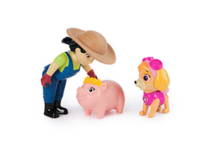 Paw Patrol Hero Pups Assorted - Skye And Farmer Yumi