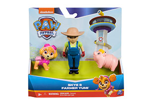 Paw Patrol Hero Pups Assorted - Skye And Farmer Yumi