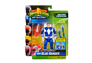 Power Rangers Head Flippin Basic Figures Assorted - Black Ranger