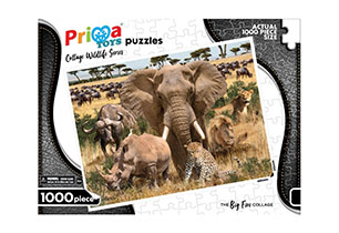 1000 Piece Wildlife Puzzle Assorted - Adult