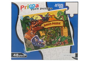 48 Piece Boys Puzzles Assortment