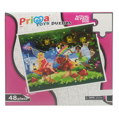 48 Piece Girls Puzzles Assortment