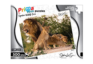 500 Piece Wildlife Puzzle Assorted - Adult