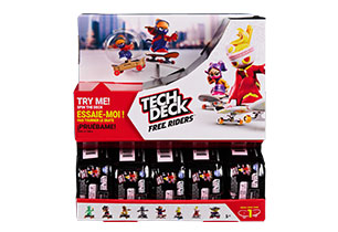 Tech Deck Free Riders 1-Pack in CDU