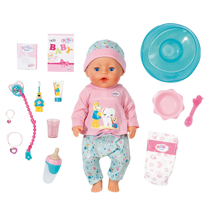 baby born unicorn onesie and accessories