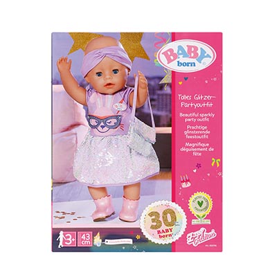 Baby Born Deluxe Happy Birthday Outfit