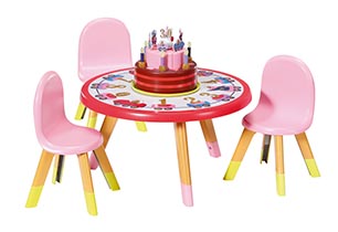 Baby Born Happy Birthday Party Table