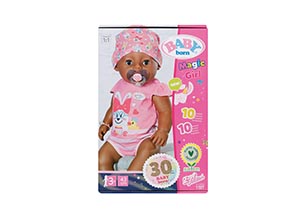 Baby Born Magic Doll Girl - Brown Eyes Girl