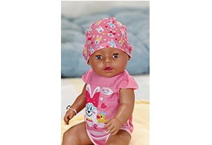 Baby Born Magic Doll Girl - Brown Eyes Girl