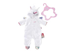 Baby Born Onesie Unicorn Outfit