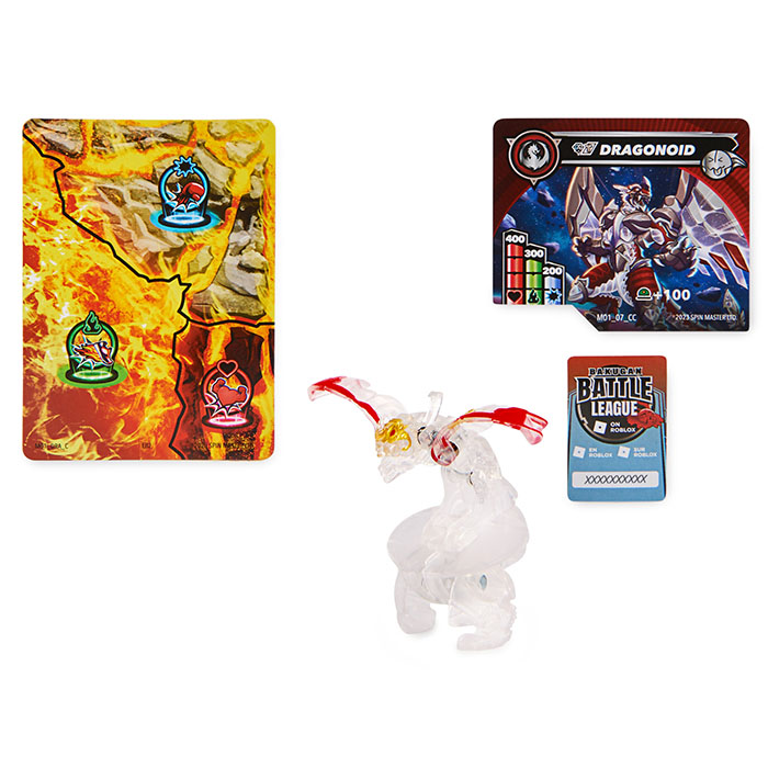 Bakugan 2023 Special Attack Dragonoid, Nillious & Hammerhead 3-Figure  Starter Pack [Includes Online Roblox Game Code!]