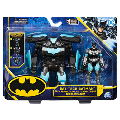 Batman DLX 4" Fig Mega Gear Tech