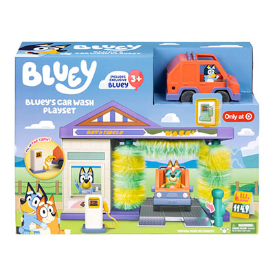 Bluey Car Wash Playset