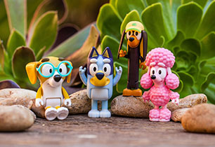 Bluey Series 3 & Series 4 Figure 4 Pack