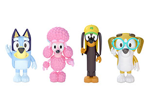 Bluey Series 3 & Series 4 Figure 4 Pack