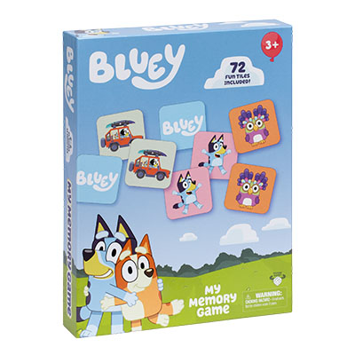 Bluey My Memory Game | Bluey | Prima Toys