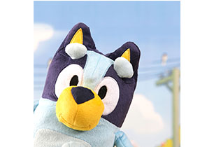 Bluey 33cm Bluey Plush With Sounds