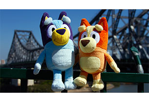 Bluey Series 1 Plush  1 Pack