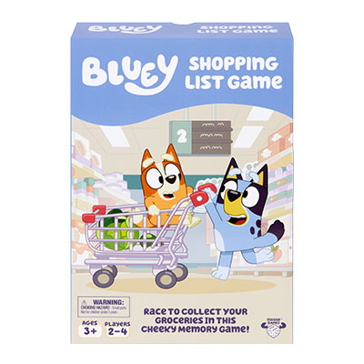 Bluey Shopping List Game