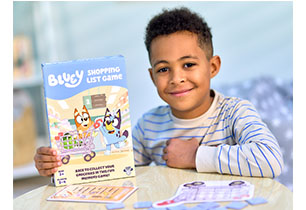 Bluey Shopping List Game