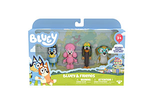 Bluey Series 3 & Series 4 Figure 4 Pack