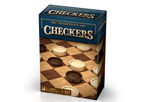 Traditions Checkers Board Game