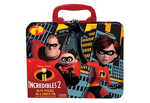 Incredibles 2 48pc Puzzle In A Lunch Tin
