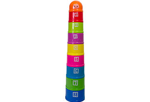 Cocomelon 10 Stacking Cups