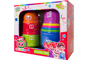 Cocomelon 10 Stacking Cups