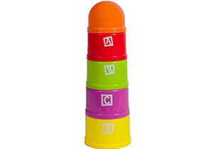 Cocomelon 10 Stacking Cups