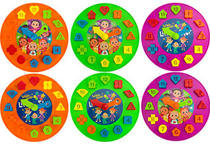 Cocomelon Learning Clock