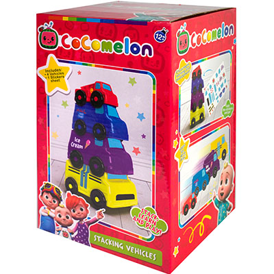 Cocomelon Stacking Vehicles