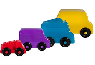 Cocomelon Stacking Vehicles